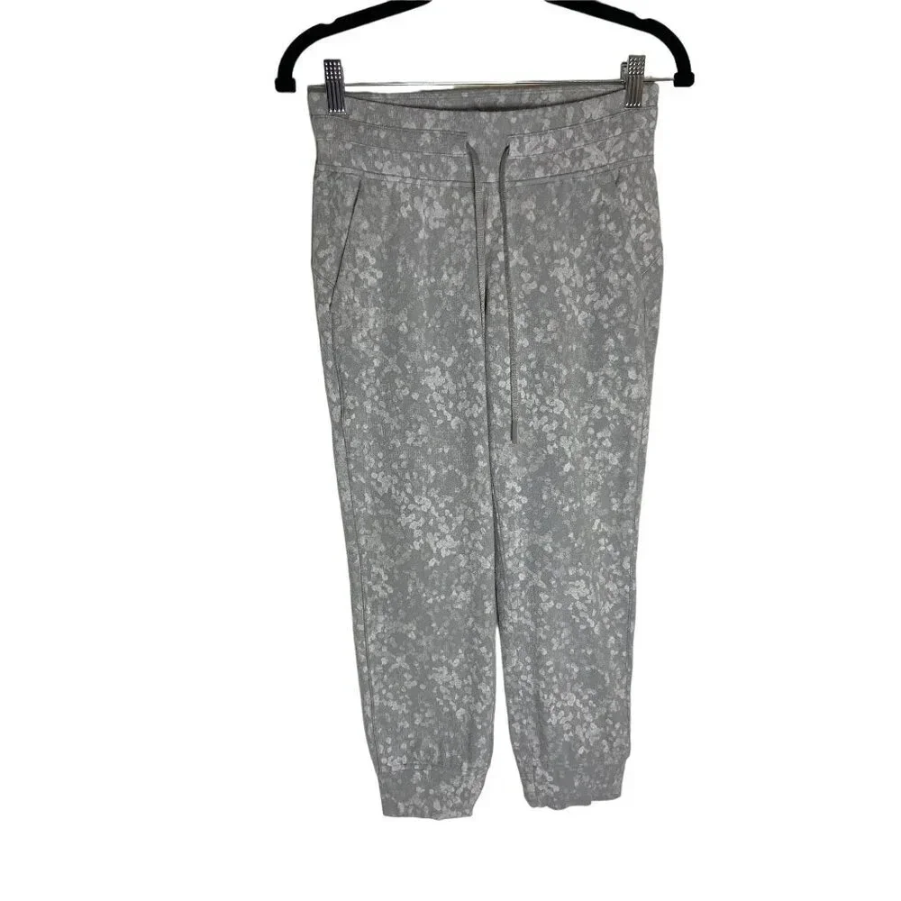 Lululemon Ready to Rulu Jogger Crop Speckle Spritz Jacquard Grey Silver Starligh